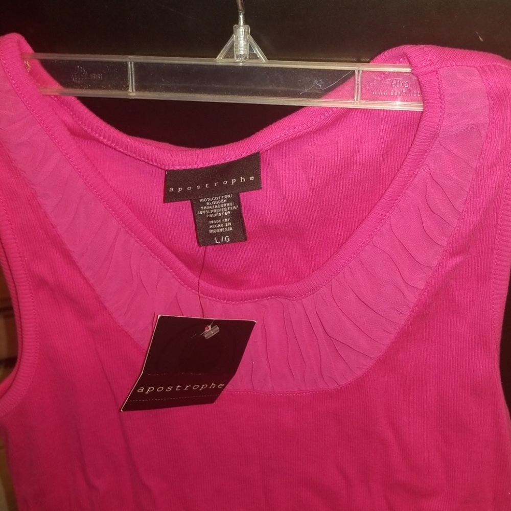 Apostrophe Ruched Panel Tank NEW - Picture 5 of 5
